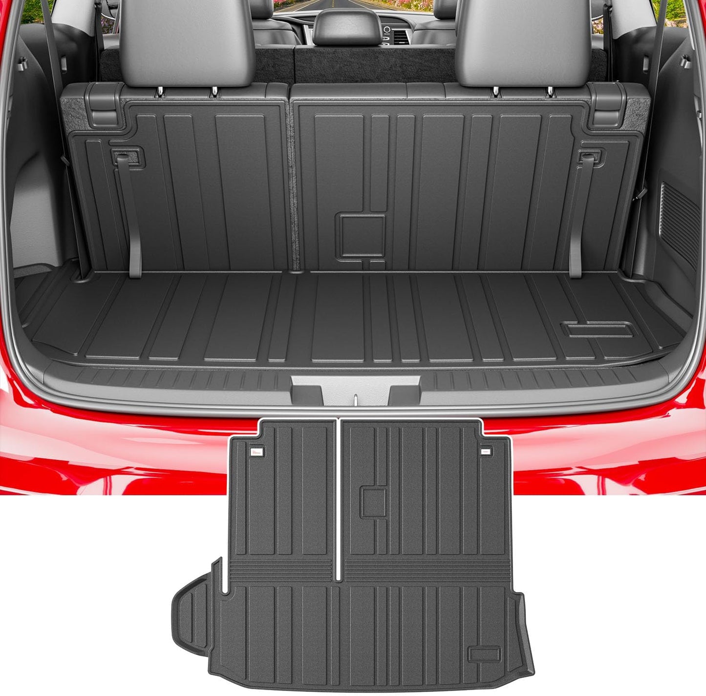 Alfombrilla maletero comp Toyota Highlander 14-19 TPE