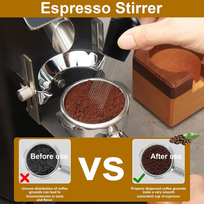 Kit accesorios espresso distribuidor embudo tamiz