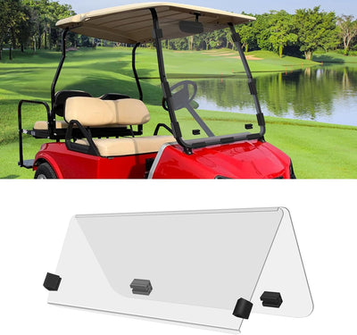 Parabrisas plegable coche claro para golf 2000.5-