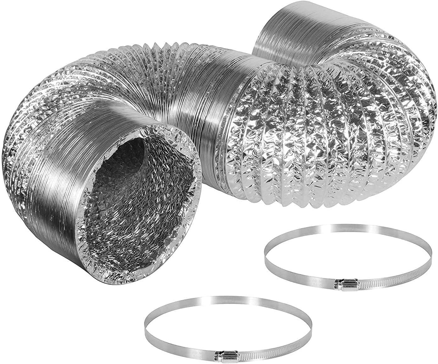 Manguera ventilación aire flexible 6pulg x8ft para carpas secadores