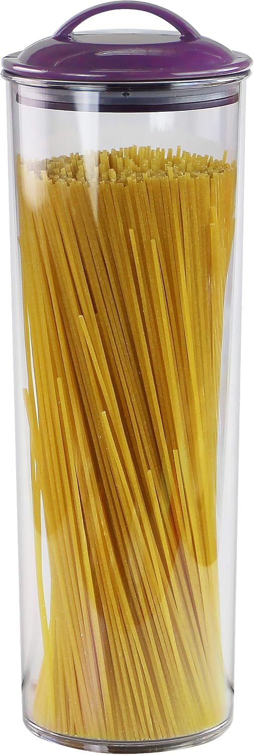Recipientes acrílico almacenamiento Spaghetti Ciruela