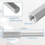 Extensión choque 3/8x24 pulg 2 Pzas