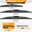 Repuesto limpiaparabrisas Jeep Wrangler 07-17 set 3
