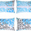 Set 4 almohadas tumbona 10x16" con correas