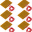 Placa calefactora película 5V 1W 1.181x1.575pulg