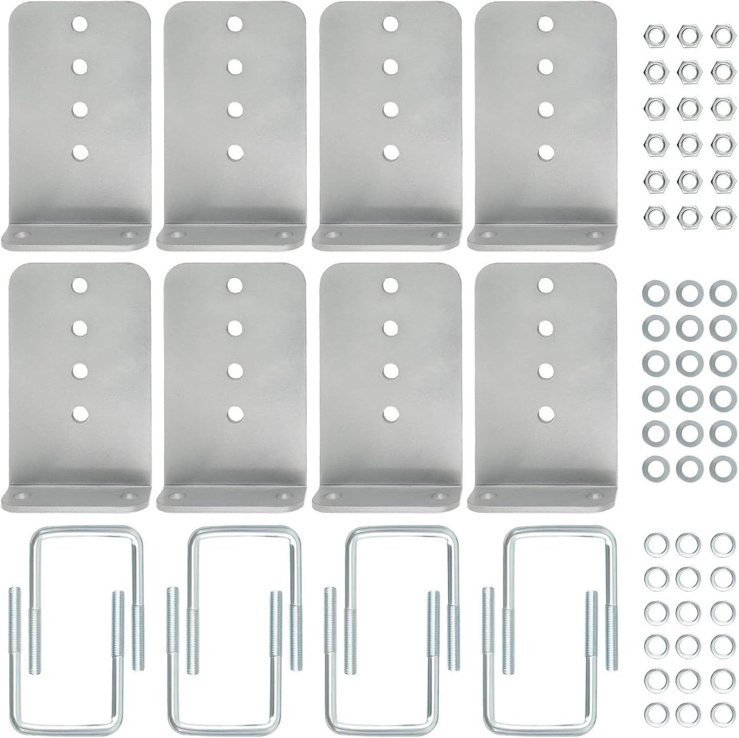 8 Soportes Litera Barco Tipo L 3x3 Acero Resistente