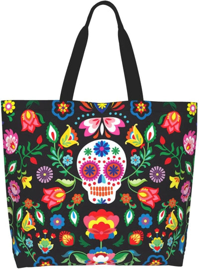 Bolso mano camuflaje reutiliz. para mujer viaje compras