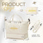 Bolsa fin de semana boda con compartimento zapatos