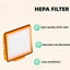 5 Filtros HEPA Repuesto Aspiradora Shark EZ AI
