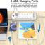 Protector sobretensiones 12 salidas 4 USB 10ft blanco