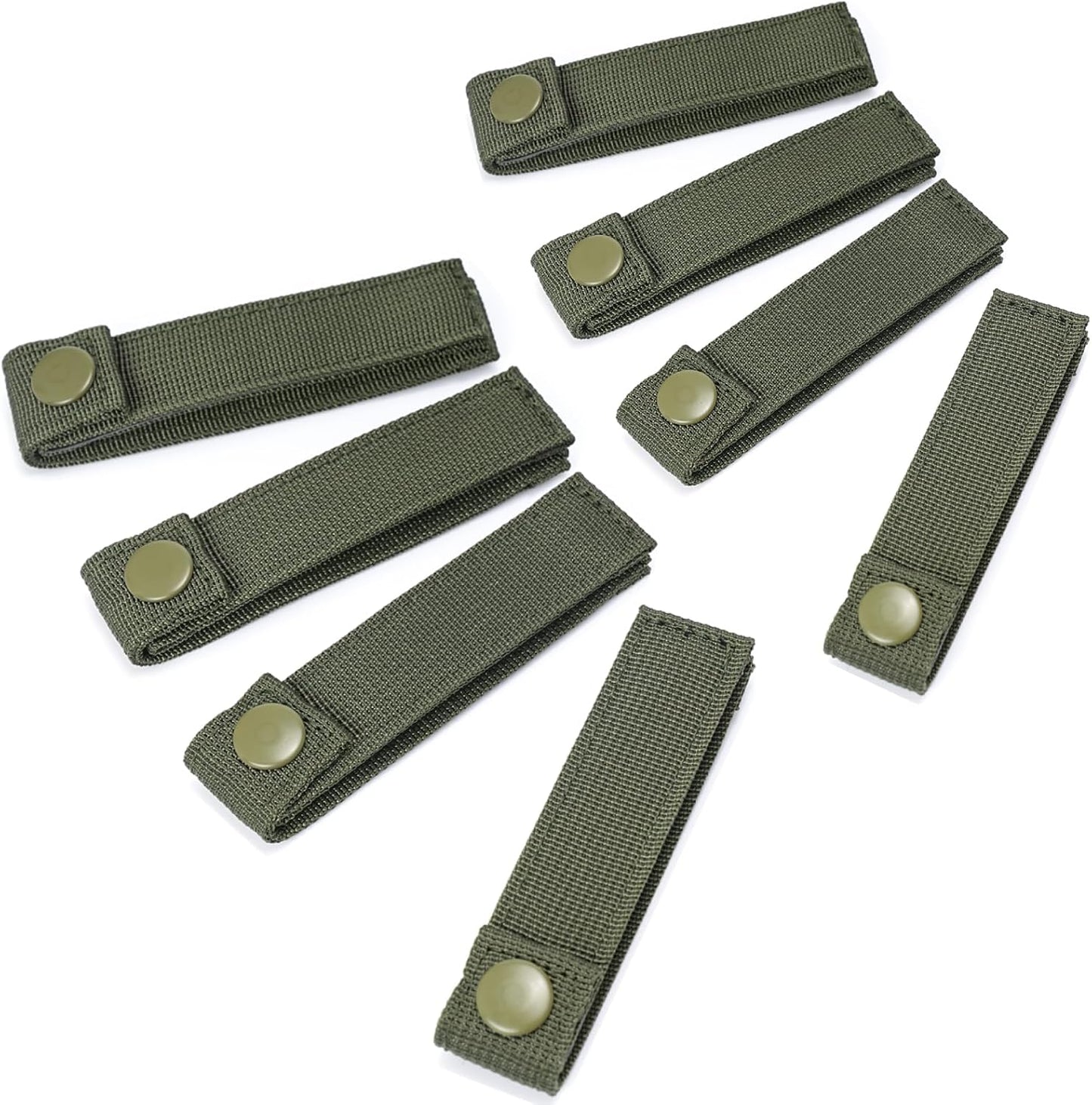 Cintas Molle con Cremallera 4x6 pulg Militar
