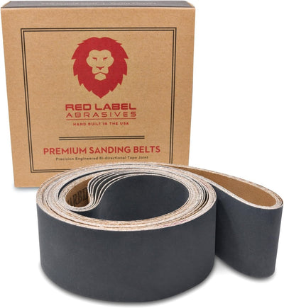 6 Pack Correas Lijado Silicio 600-1000 72pulg