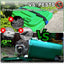 Correa metal doble garra para cubo basura exterior mapache
