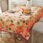 Mantel rectangular 60x120pulg patrón girasol y hojas