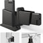 Soporte pared pantalla vertical con orificio seguridad