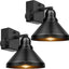 Luces pared exterior sensor movimiento toma corriente