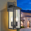 Luces pared exterior impermeables vidrio transparente