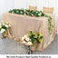 Mantel rectangular lentejuelas diseño bodas y navidad