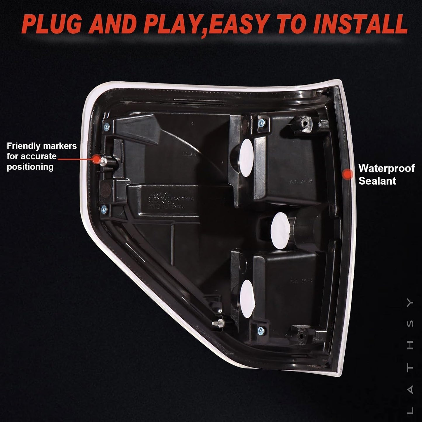 Luces traseras Ford F150 09-14 Lente humo