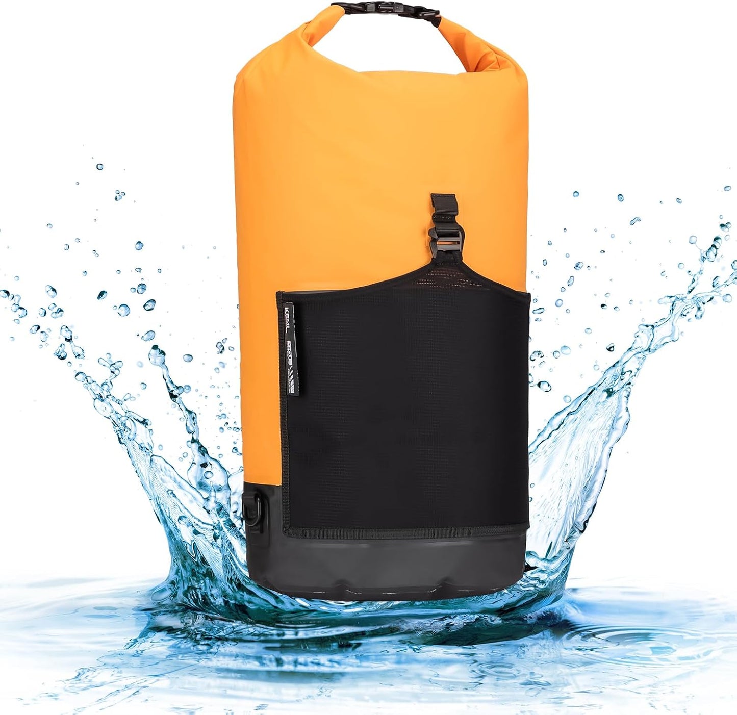 Bolsa seca impermeable cruzada 10l-30l para aventuras