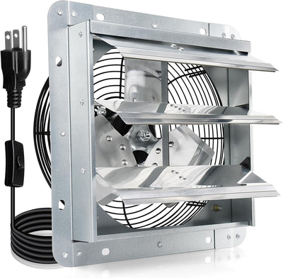 Ventilador escape 7 pulg 760CFM pared bajo ruido garaje