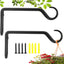 Gancho pared para plantas colgantes 8pulg resistente