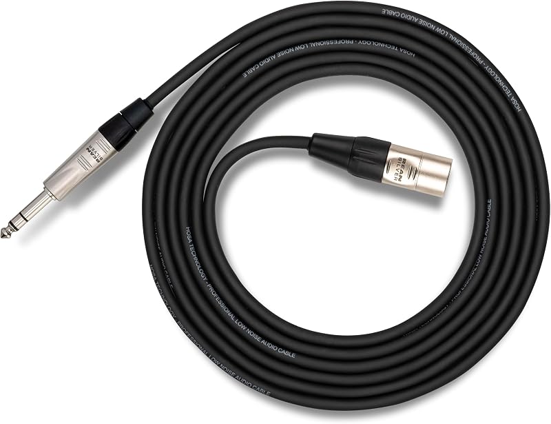 Interconexión HSX-015 Pro TRS a XLR 3m 15pies