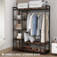 Perchero de madera independiente para armario dormitorio
