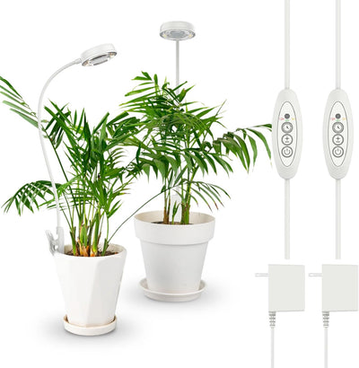 Lámpara LED cultivo plantas interior 4 niveles automático