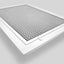 Rejilla filtro aire retorno Eggcrate 14x25" aluminio blanco