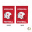 Bandera jardín UNL Nebraska Cornhuskers 19x12"