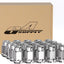Tuercas llanta M12x1.25 cromadas asiento cono 35mm 20 pzas