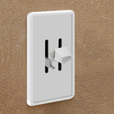 Set 4 Perillas Repuesto Interruptor Atenuador Lutron Blanco