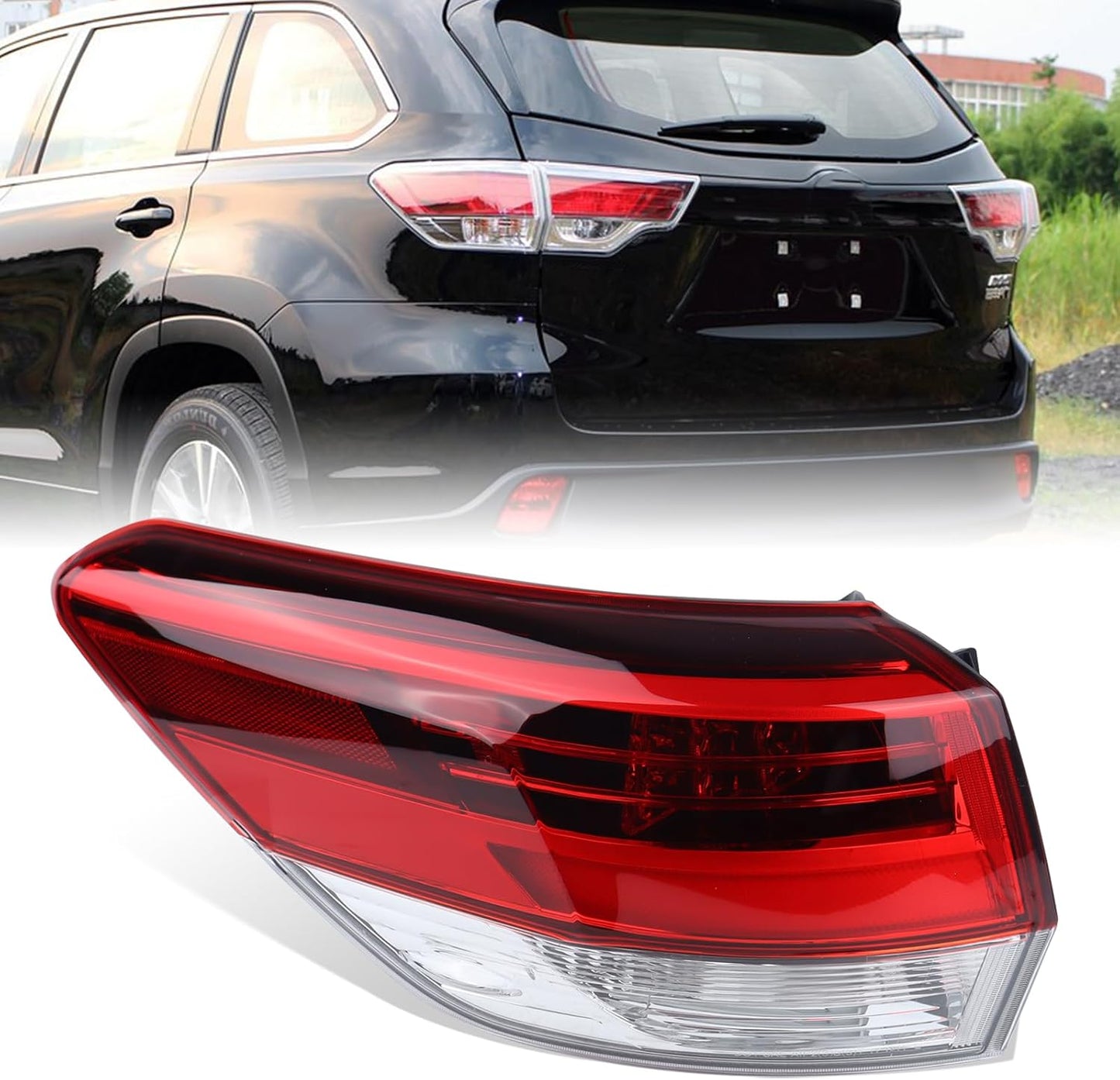 Lámpara trasera exterior izquierda Toyota Highlander 17-19