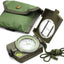 Brújula Militar Táctica con Cordón y Bolsa Impermeable