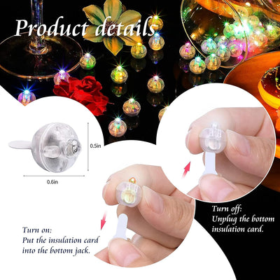 200 Luces LED Arcoíris Bola con Tiempo Prolongado Decoración