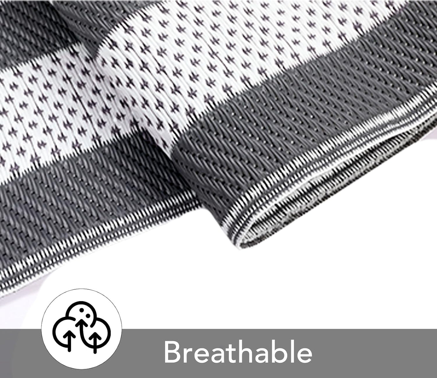 Alfombra plástico paja 8x10pulg impermeable exterior
