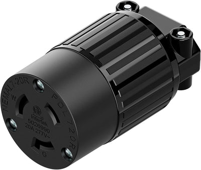 Enchufe L7-20R 20A 277V conector CA hembra grado industrial