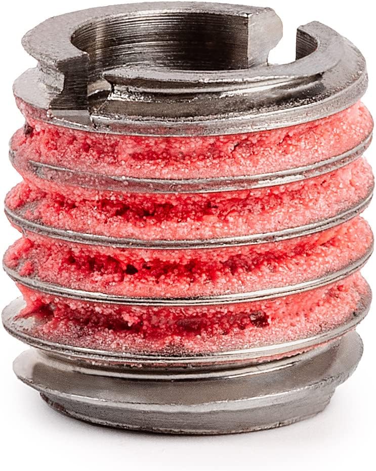 Inserto roscado acero inox M3-0.5xM6x1.0 0.255pulg comp 5