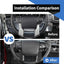 Funda volante 4Runner Tacoma Tundra 10-21 fibra carbono negro