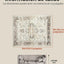 Alfombra 8x10 lavable antiderrap vintage