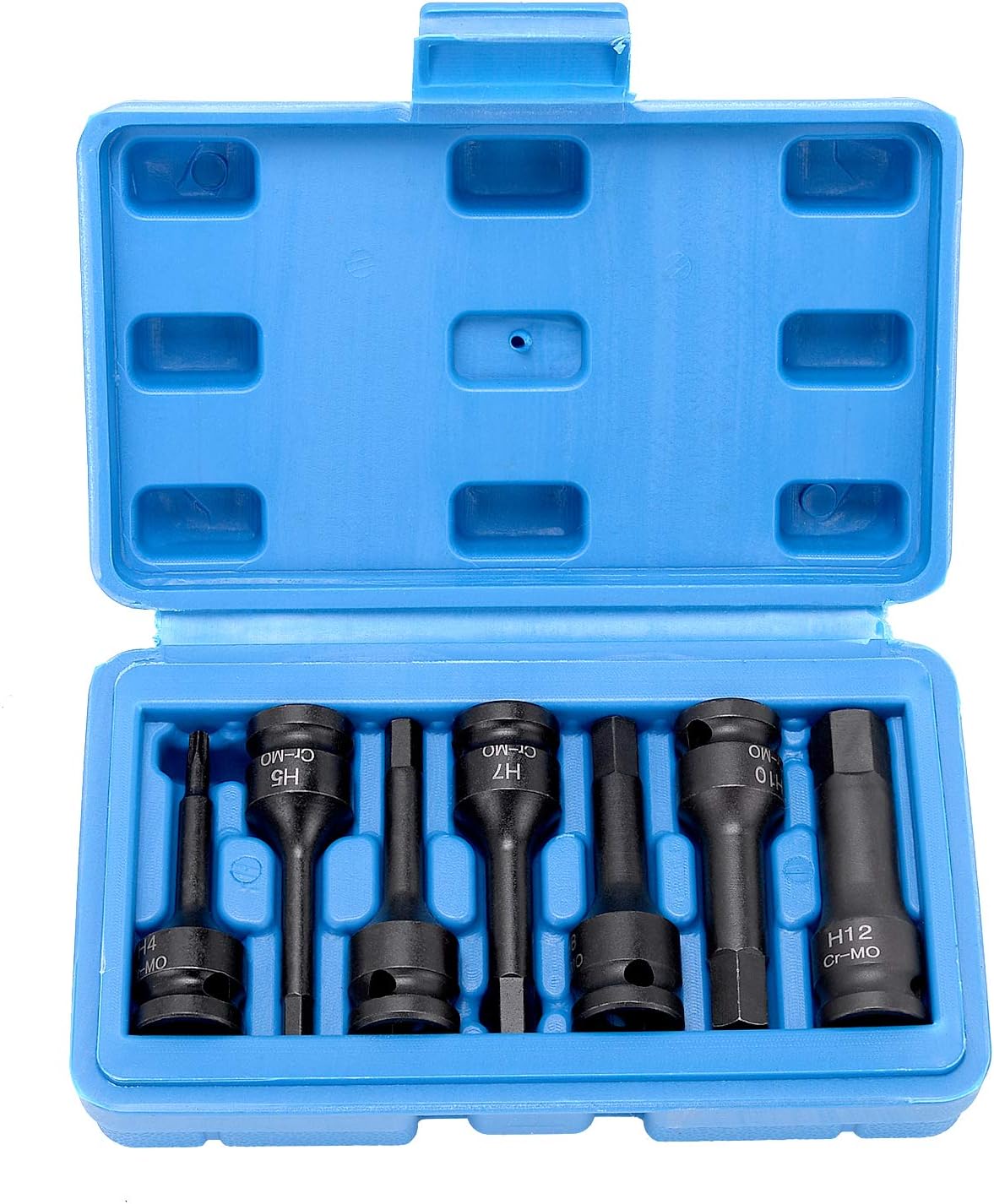 Set llaves hex 3/8" 7 pzas Cr-Mo herramientas