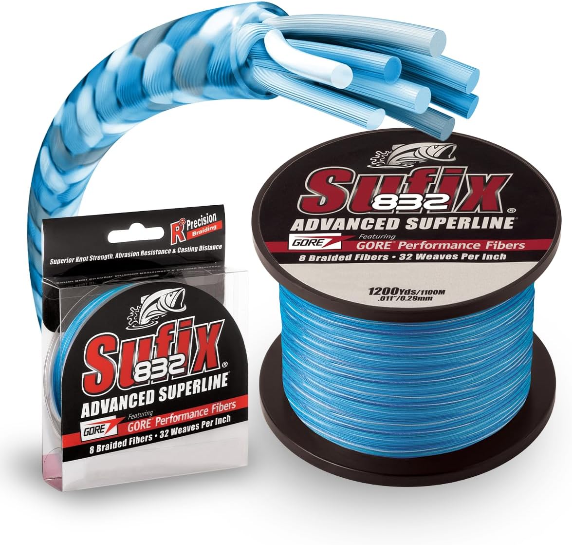 Cable 10lb 832 Braid Coastal Camo talla única