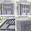 Organiz. cajón cocina bambú 8 compartimentos cubiertos