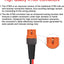 Cable anillo tórico XT60i 10AWG para batería RC y solar