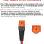 Cable solar 10AWG con XT60i para estación energía portátil