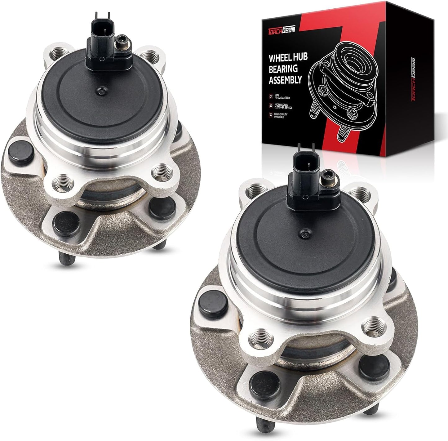 Cojinete rueda trasera Ford Focus 12-18 5 lengüetas con ABS