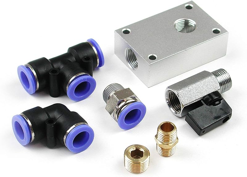 Kit 7 Pzas Bloque Salida 1/2pulg Conectar