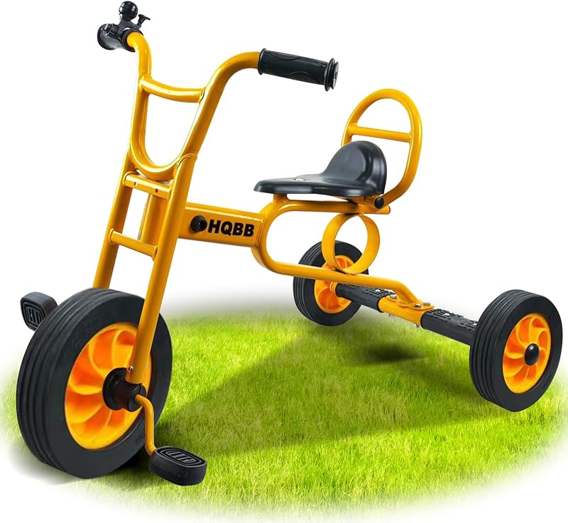 Triciclo para niños 3 años con campana y ruedas goma