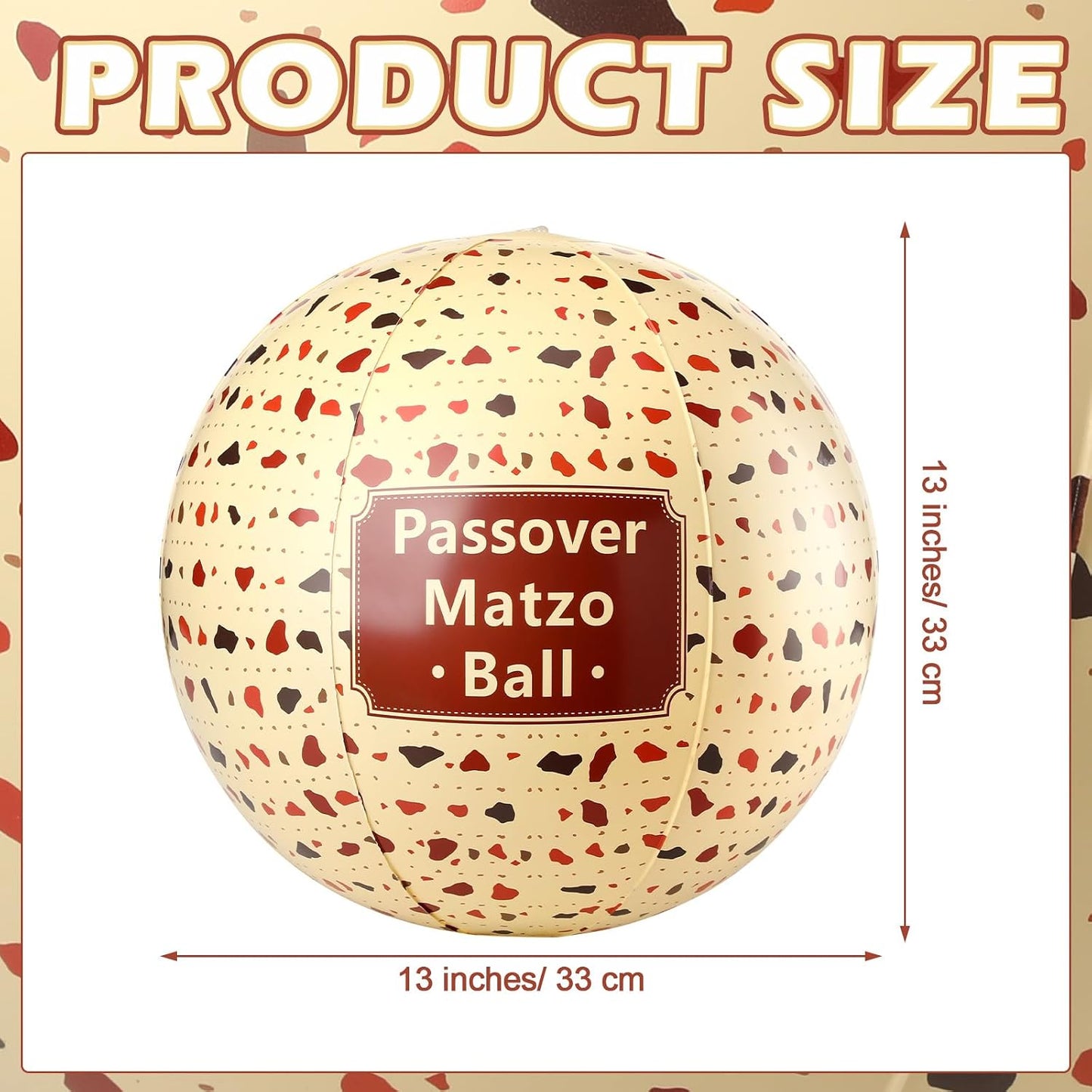 2 Pelotas inflables PVC 13pulg decoración Pascua